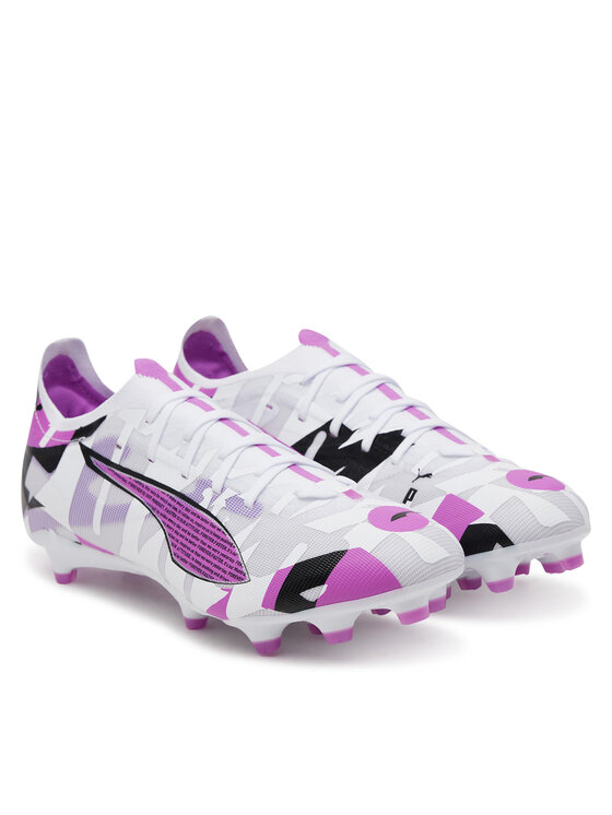 Puma Puma Ghete pentru fotbal Ultra 5 Match Forever Fg/Ag 108412 01 Alb