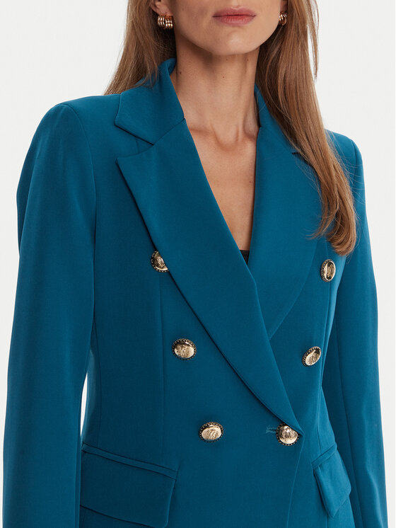 Maryley Maryley Sacou 25IB139/43LK Albastru Regular Fit