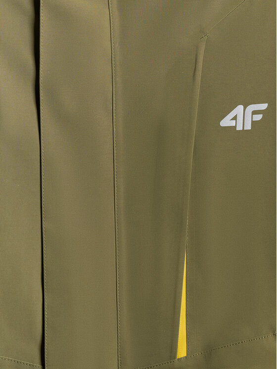 4F 4F Kurtka outdoor TREKKING Khaki Regular Fit