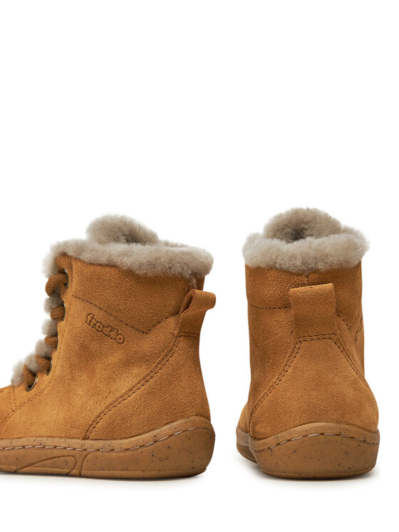 Froddo Froddo Gležnjarji Minni Suede Laces G2110140-2 S Rjava