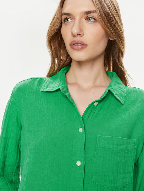 Gap Gap Camicia 885282-02 Verde Relaxed Fit