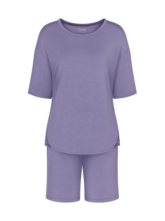 Triumph Triumph Pižama Timeless Sensuality 10222627 Violetinė Relaxed Fit