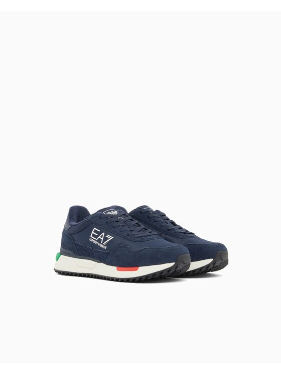 EA7 Emporio Armani EA7 Emporio Armani Sneakersy 7X000380-AF19175-MZ618 Granatowy