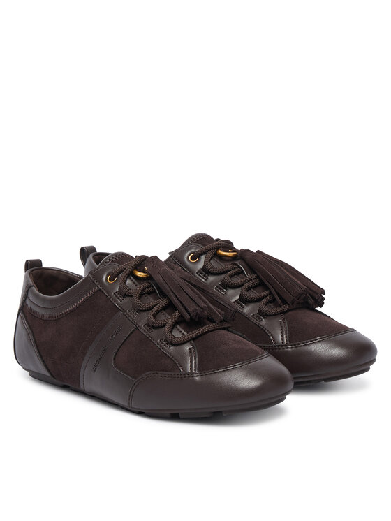 MICHAEL Michael Kors MICHAEL Michael Kors Сникърси Keely 43F6KLFS2S Тъмнокафяв