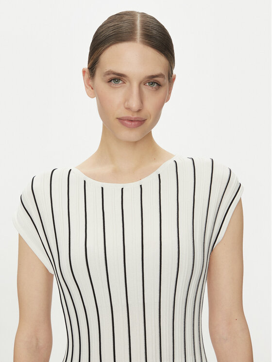 DKNY DKNY Sukienka codzienna DD4J8E21 Beżowy Regular Fit