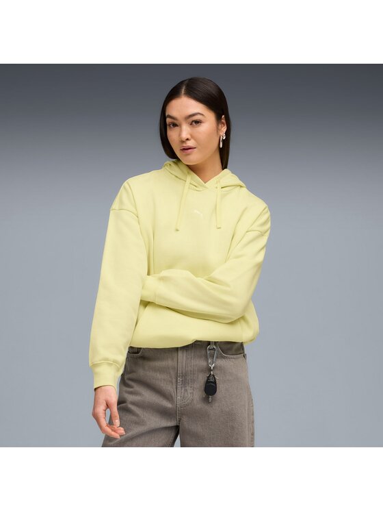 Puma Puma Bluza 685398 Żółty Regular Fit