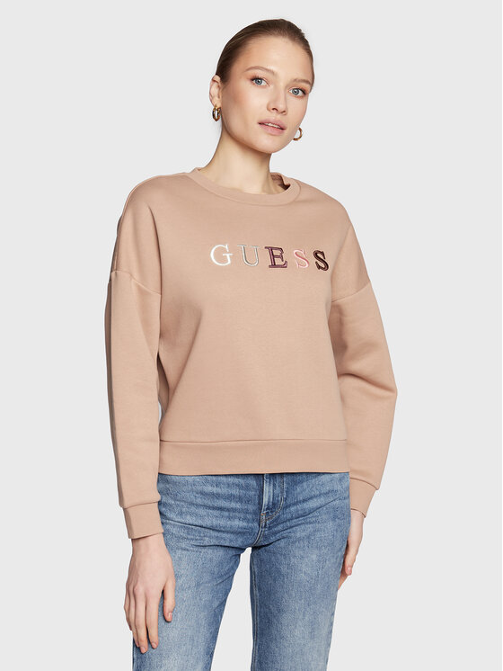 Felpa Clara W3RQ05 K9Z22 Marrone Regular Fit