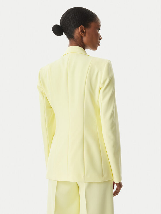 Maryley Maryley Giacca da abito 26EB139/43LE Giallo chiaro Regular Fit