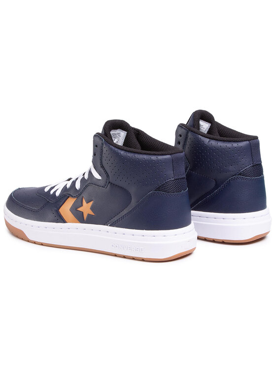 Converse rival deals leather mid top