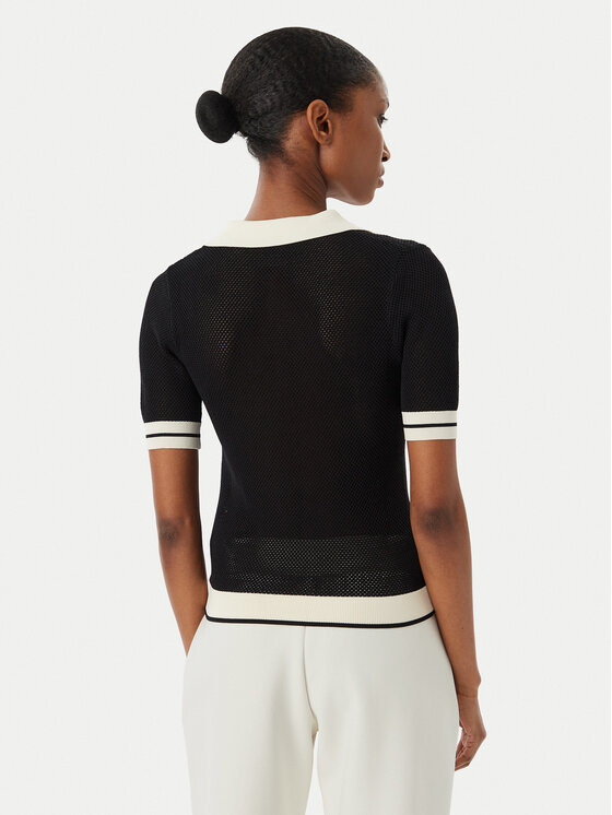 Guess Guess Polo majica V6GR04 Z0725 Črna Regular Fit