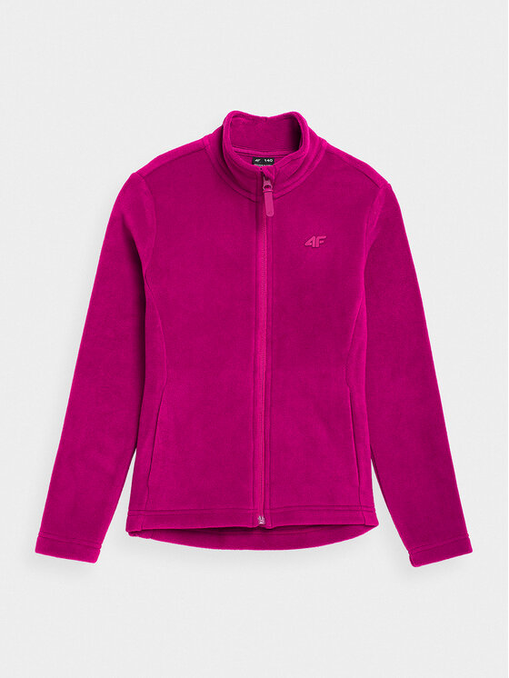 4F 4F Felpa di pile 4FJWSS24TFLEF166 Rosa Regular Fit