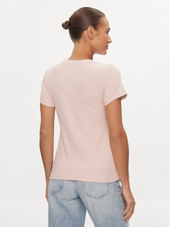 Calvin Klein Jeans Calvin Klein Jeans T-shirt J20J223358 Ružičasta Slim Fit