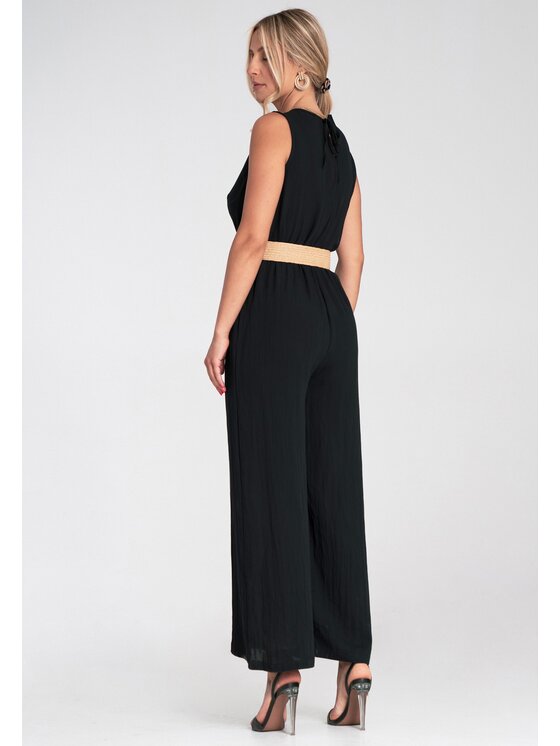 FIGL FIGL Kombinezon M1193 Czarny Regular Fit