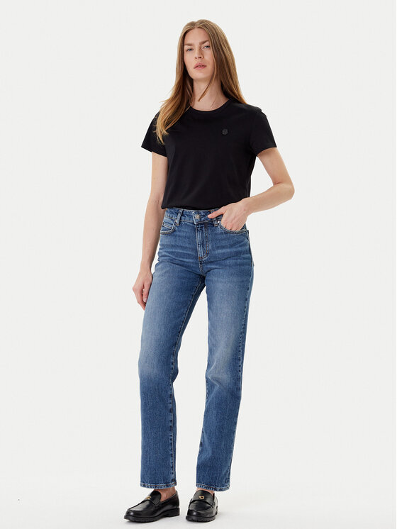 BOSS BOSS Jeans hlače Parkway 50545113 Modra Slim Fit