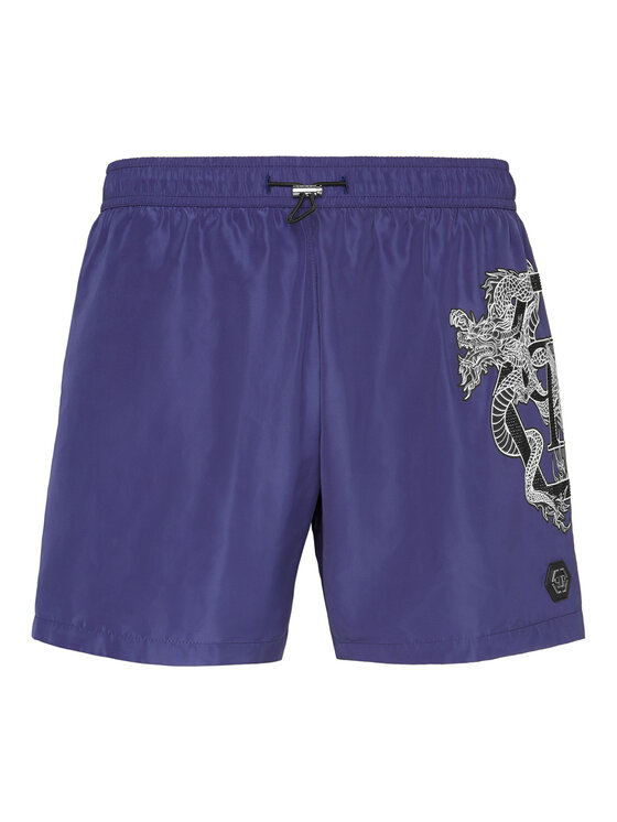 PHILIPP PLEIN PHILIPP PLEIN Szorty 23677 Granatowy