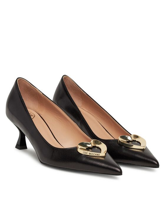 LOVE MOSCHINO LOVE MOSCHINO Γοβάκια JA10145G0MIE0000 Μαύρο