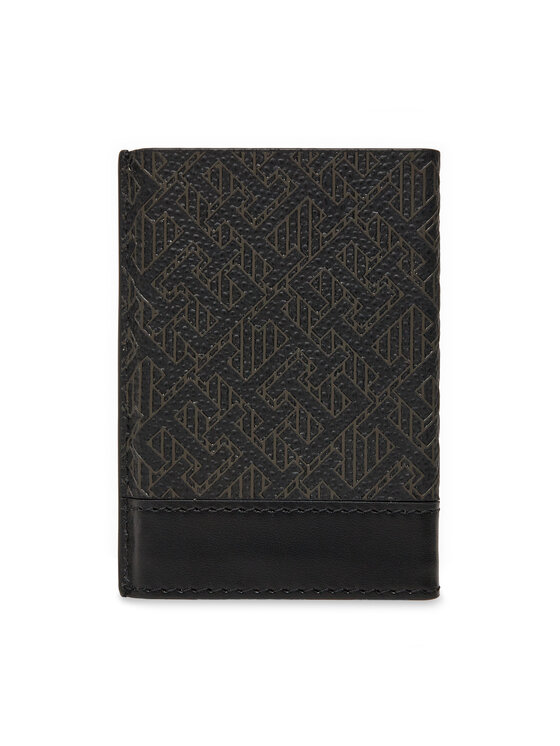 Tommy Hilfiger Tommy Hilfiger Etui pentru carduri Monogram AM0AM12783 Negru
