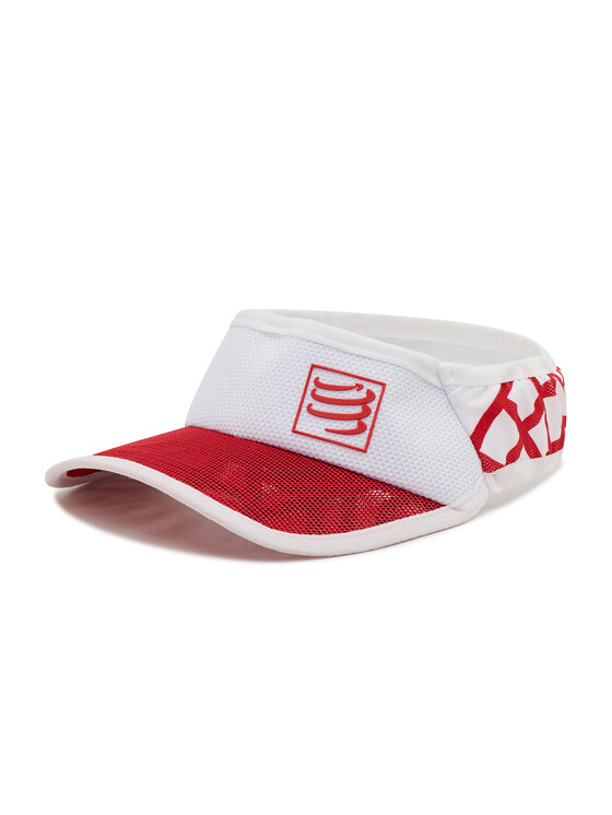 Compressport Cepure ar nagu Spiderweb Ultra Visor 18644 Balts