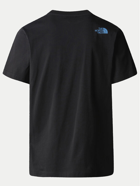The North Face The North Face T-shirt Mountain Line NF0A87NT Nero Regular Fit