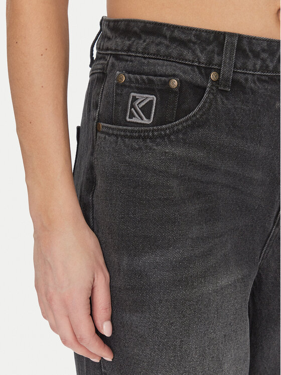 Karl Kani Karl Kani Τζιν 61000015 Μαύρο Regular Fit