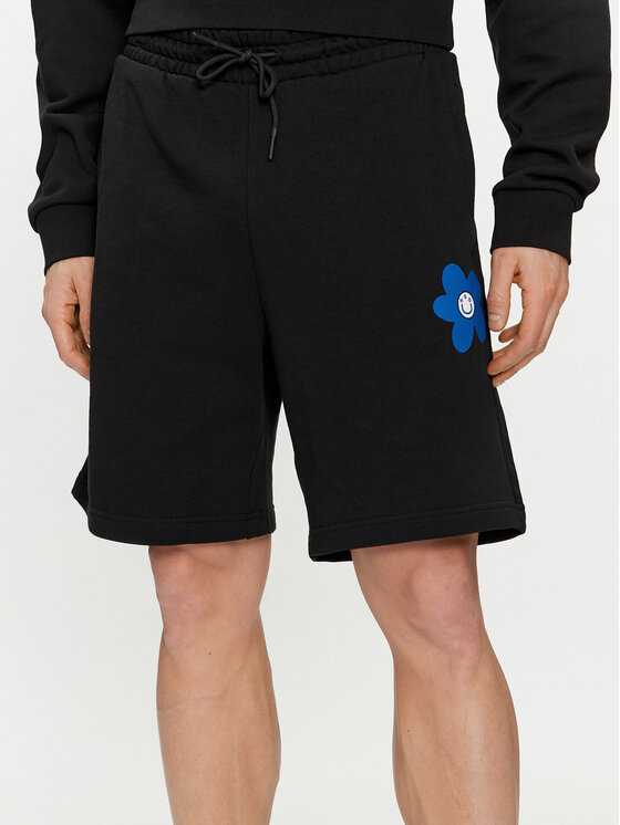 Hugo Pantaloncini sportivi Nematiso 50515628 Nero Regular Fit, taglia : L