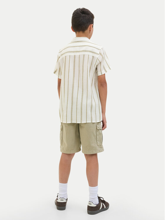 Jack&Jones Junior Jack&Jones Junior Marškiniai Luke 12277304 Balta Relaxed Fit