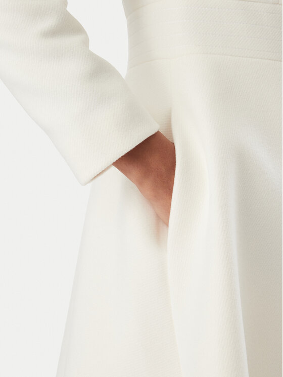 Rinascimento Rinascimento Prehodni plašč CFC0131083003 Kremna Regular Fit