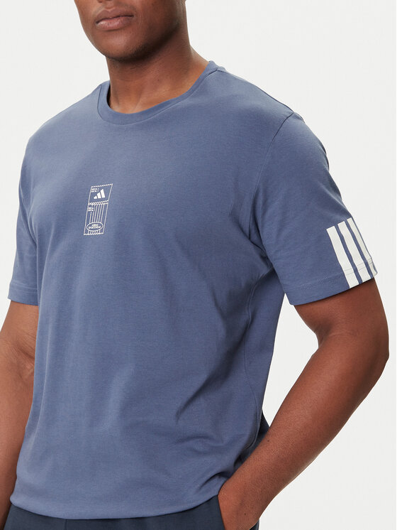 adidas adidas T-shirt Stadium Ticket JM6472 Plava Loose Fit