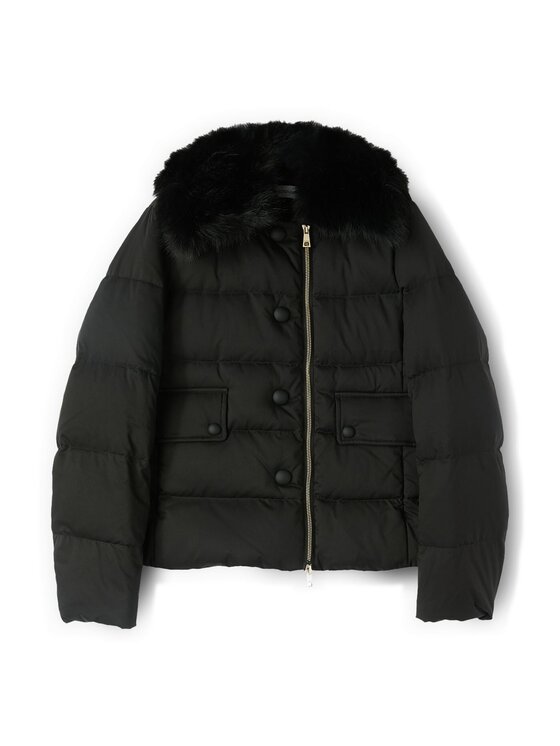 Motivi Motivi Giubbotto piumino F066Q000711N033 Nero Regular Fit