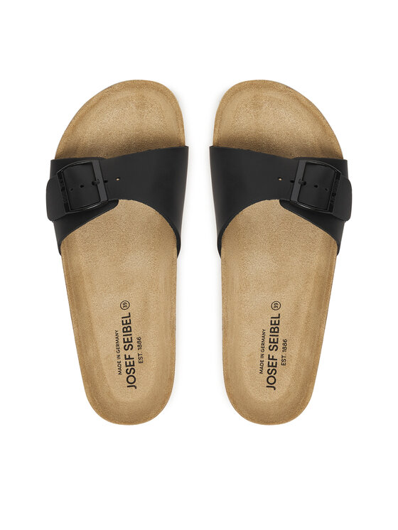 Josef Seibel Josef Seibel Шльопанці Hermine 03 64303 Чорний