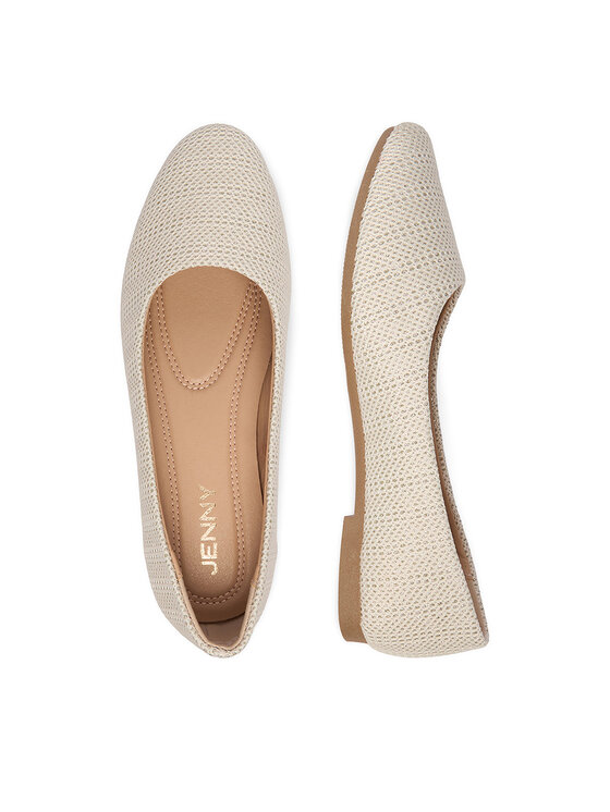 JENNY JENNY Ballerinas CEO-WSS21732-01 Écru