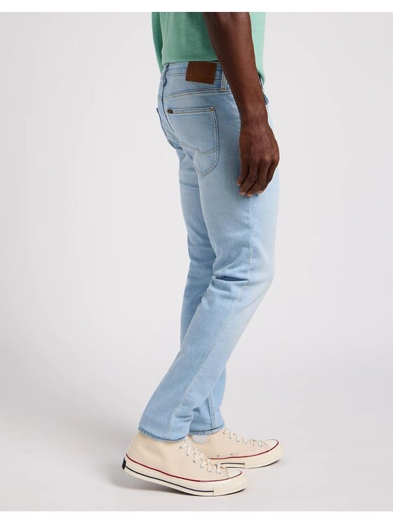 Lee Lee Jeansy Malone Niebieski jasny Skinny Fit