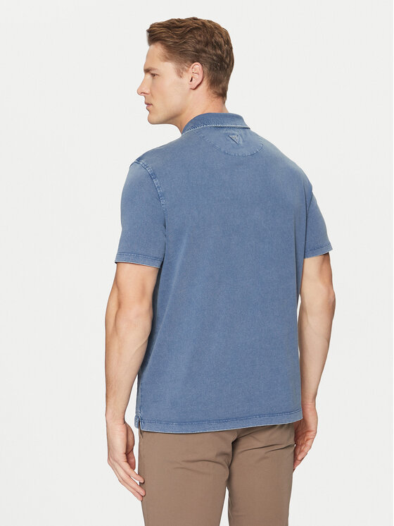 Guess Guess Pólóing M5RP10 KCMY0 Sötétkék Regular Fit