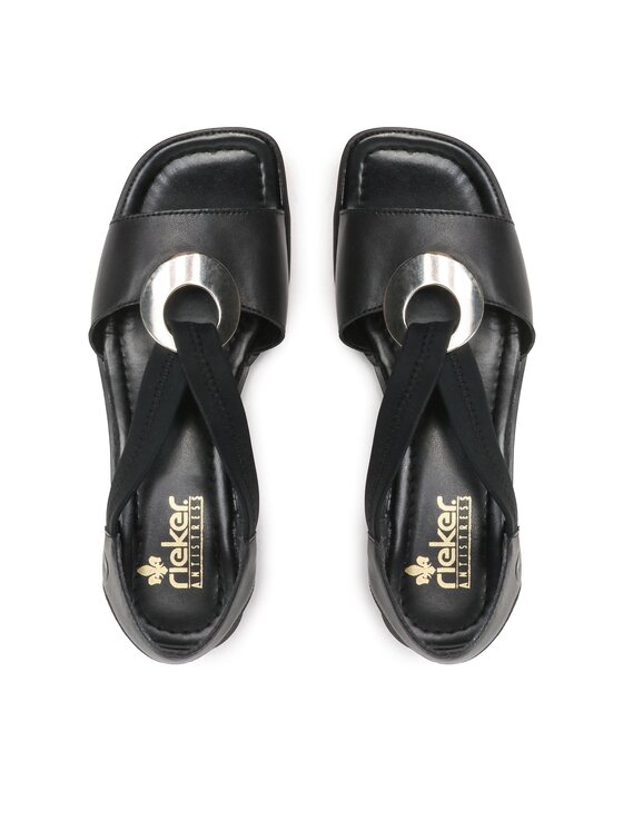 Rieker Rieker Sandali 62662-01 Nero