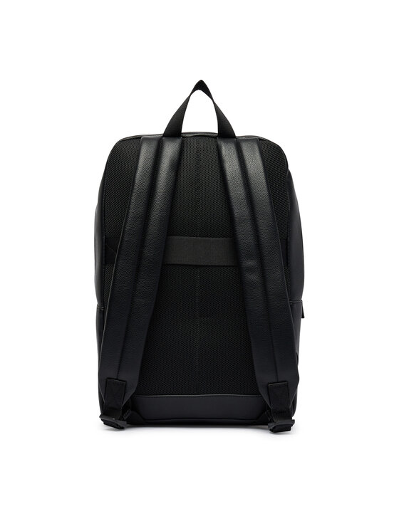 Calvin Klein Calvin Klein Mugursoma Raised Double Pocket Backpack LV04D3493G Melns