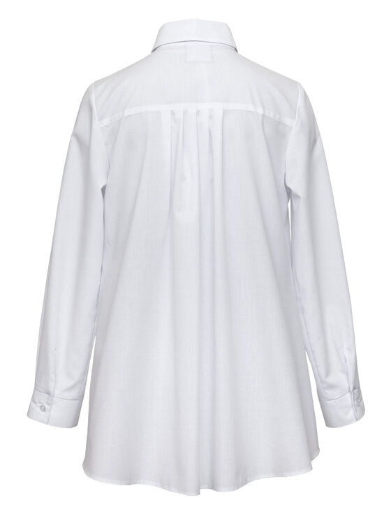 SLY SLY Bluzka 2S-131 Biały Comfortable Fit