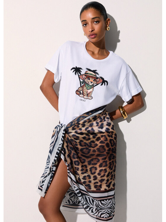 Liu Jo Liu Jo T-shirt VA6170JS003P9493 Bianco