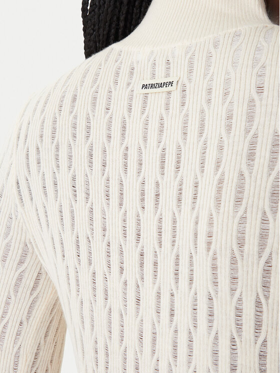 Patrizia Pepe Patrizia Pepe Maglione 8K0368/K307-W409 Beige Regular Fit