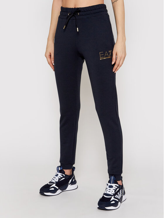EA7 Emporio Armani EA7 Emporio Armani Teplákové nohavice 8NTP66 TJ9RZ 1554 Tmavomodrá Regular Fit