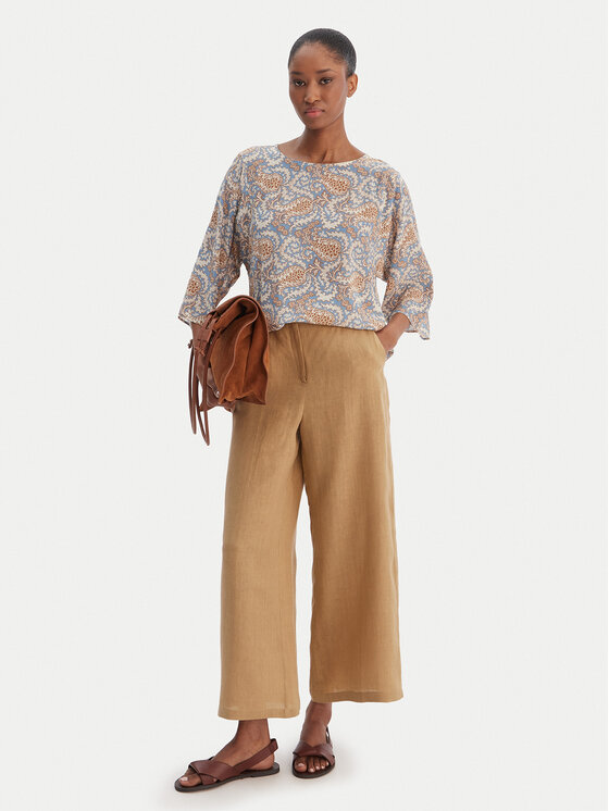 Weekend Max Mara Weekend Max Mara Halenka 2615111142 Modrá Relaxed Fit