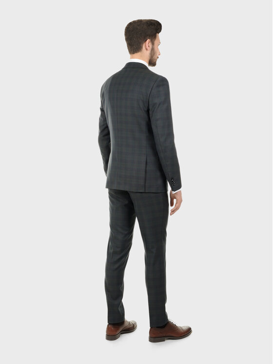 Evenemen Evenemen Garnitur WILLIAM Zielony Slim Fit
