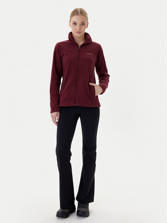 Columbia Columbia Fleecová mikina Fast Trek™ II 1465351 Bordó Regular Fit