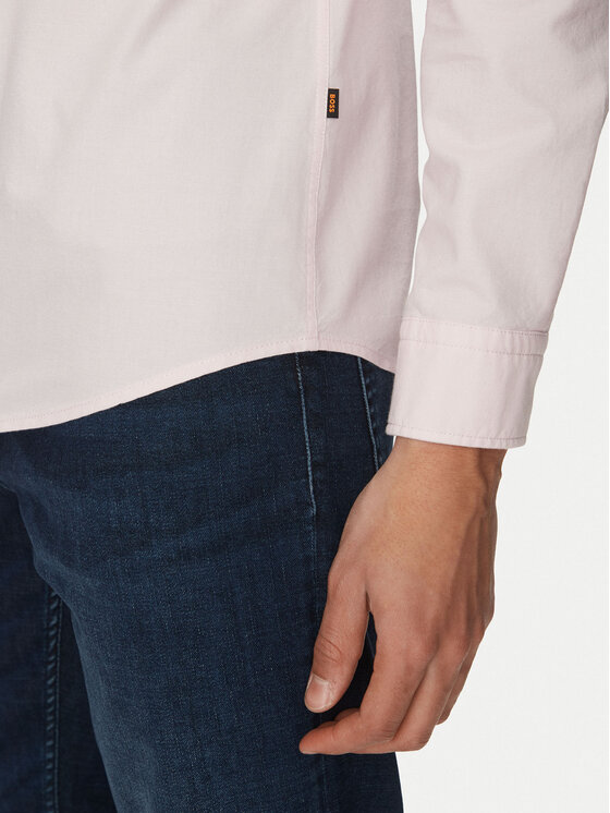 BOSS BOSS Camicia Rickert 50519707 Rosa Regular Fit