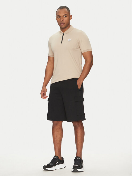 EA7 Emporio Armani EA7 Emporio Armani Pólóing 8NPF13 PJRGZ U6155 Sötétkék Regular Fit
