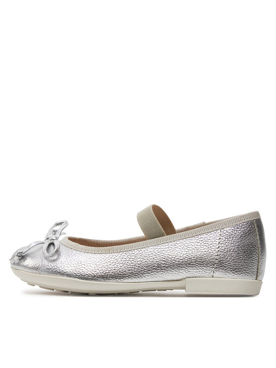 Geox Geox Ballerine Jr Plie' J4555D 00044 C1007 M Argento