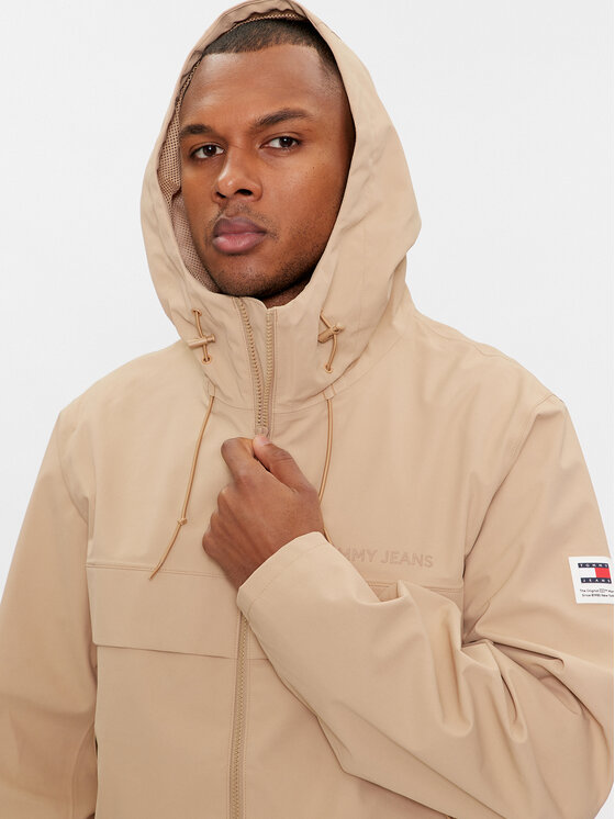 Tommy Jeans Tommy Jeans Kurtka przejściowa Chicago DM0DM17889 Beżowy Regular Fit