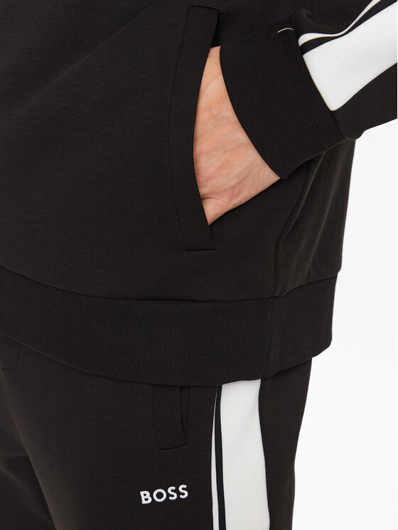 BOSS Boss Treniņtērps 50497185 Melns Regular Fit