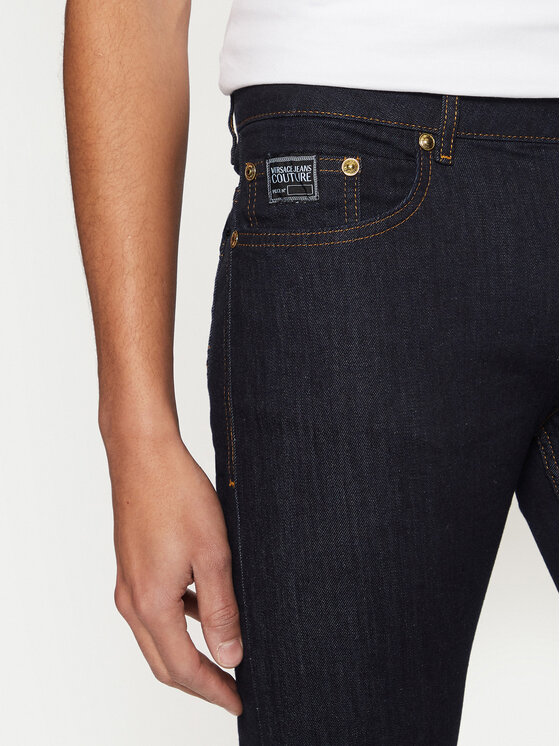 Versace Jeans Couture Versace Jeans Couture Τζιν 78GAB5D0 Σκούρο μπλε Slim Fit