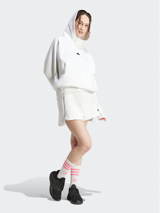 adidas adidas Spordišortsid Z.N.E. IN5149 Valge Loose Fit