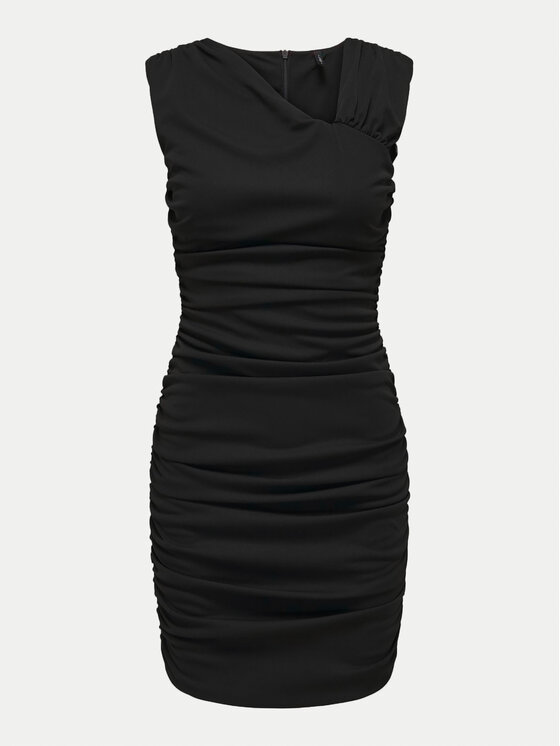 ONLY ONLY Φόρεμα κοκτέιλ Fox 15333775 Μαύρο Slim Fit